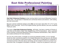 Tablet Screenshot of eastsidepainters.com